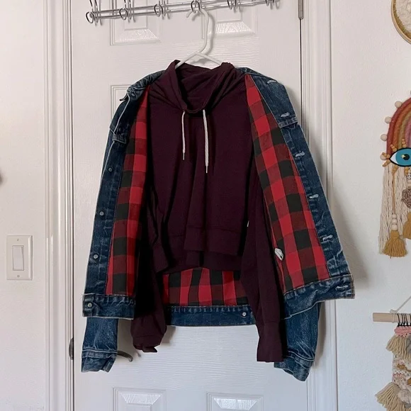 vintage Levi’s buffalo plaid trucker jacket - Picture 4 of 6